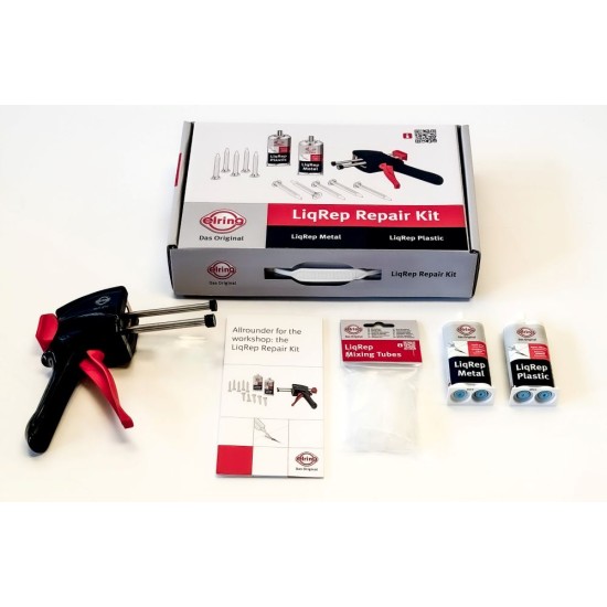 Elring LiqRep - Metal & Plastic Epoxy Liquid Repair Kit 