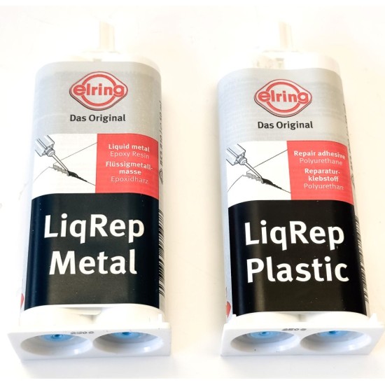Elring LiqRep - Metal & Plastic Epoxy Liquid Repair Kit 