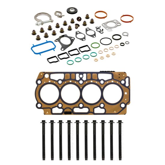 Head Gasket Set & Bolts for Toyota Proace 1.5 D4d - 5WZ-HV & 5WZ-TV - DV5RUC