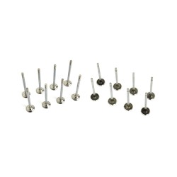 Set of Inlet & Exhaust Valves for Peugeot 1.5 BlueHDi - DV5R