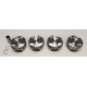 Set of 4 Pistons for BMW 2.0 - N20B20 & N26B20