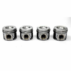 4 Pistons & Rings for Jaguar E-Pace, F-Pace, XE & XF 2.0 D 204DTA - Twin Turbo