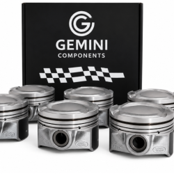 Set of 6 Pistons with Rings for Jaguar F-Pace 3.0 MHEV - PT306 | LR121448HSZC