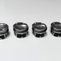 4 Pistons 0.50mm Oversize for Nissan Juke, Pulsar, Qashqai 1.2 DIG-T - HR12DDT, HRA2DDT
