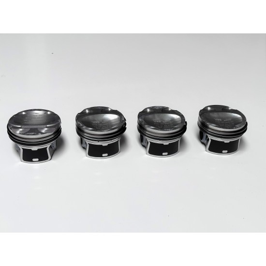 Set of 4 Pistons 0.50mm Oversize for Mercedes Benz Citan 1.2 - M200.711