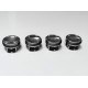 Set of 4 Pistons with rings 0.50mm Oversize for Renault 1.2 TCe - H5F