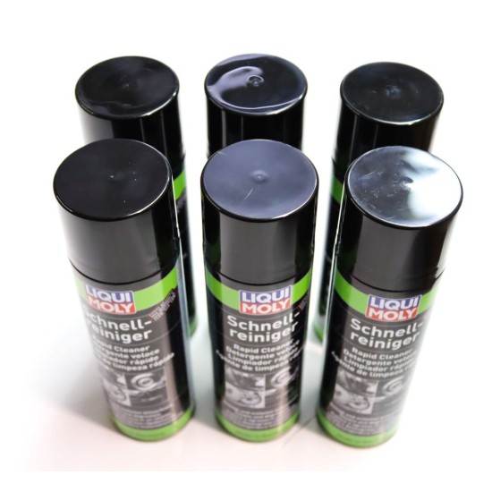 6 x Liqui Moly Rapid Cleaner Brake & Parts Cleaner (Spray) 500ml | 3318