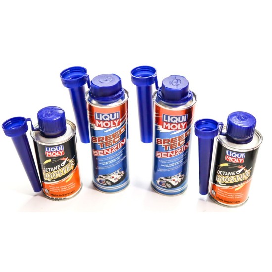 2 x Liqui Moly Speed Tec (250ml) & 2x Octane Booster (200ml) | 3720 & 21616