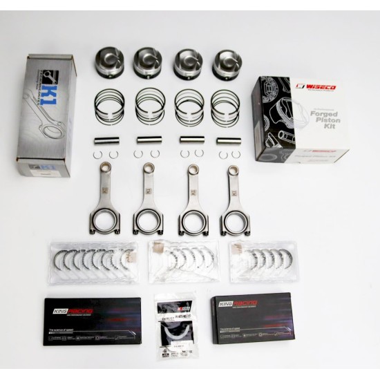 Wiseco Forged Pistons, K1 Rods & King Racing Bearings Kit
