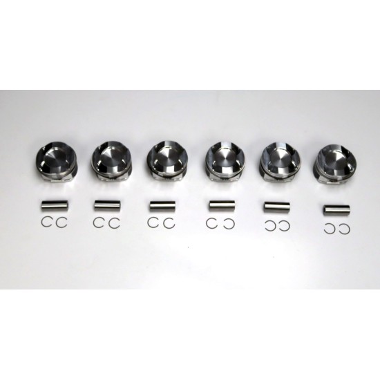 Gemini Components Forged Piston Set – BMW N55 Engine (84.00mm Bore, 10.2:1 Compression)