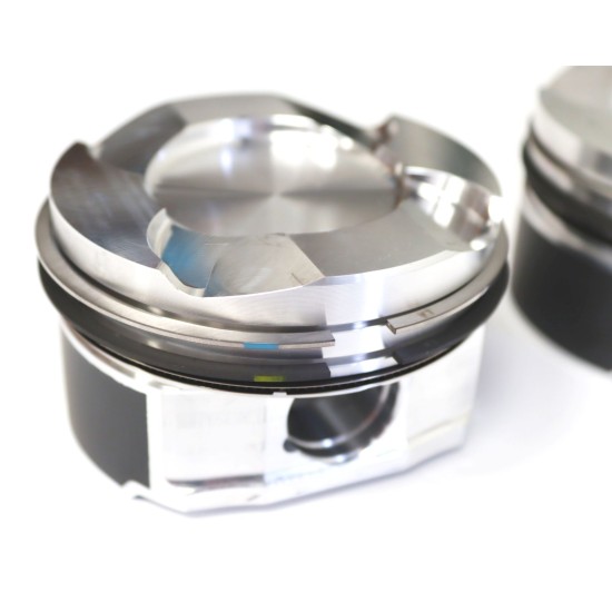 Gemini Components Forged Piston Set – BMW N55 Engine (84.00mm Bore, 10.2:1 Compression)