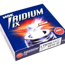 NGK Iridium IX Spark Plugs 6510 (LTR7IX-11) - Set of 4 
