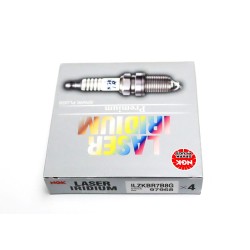 Set of 4 NGK 97968 ILZKBR7B8G Iridium Spark Plugs for Mini Cooper S, JCW & GP