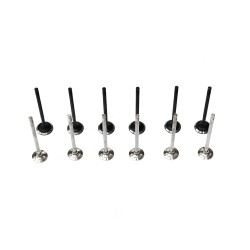 Set of 6 Inlet Valves & 6 Exhaust Valves for Renault Captur, Clio & Twingo 0.9 12v TCe