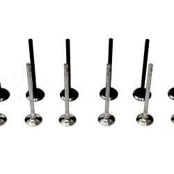 Set of 8 Inlet Valves & 8 Exhaust Valves for Renault 1.2 16v TCe - H5F