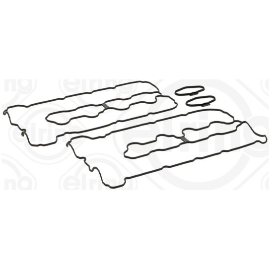 Valve Cover Gasket Set for BMW 550i, 650i, 750i, X5, X6  4.4 V8 N63B44A & S63B44A