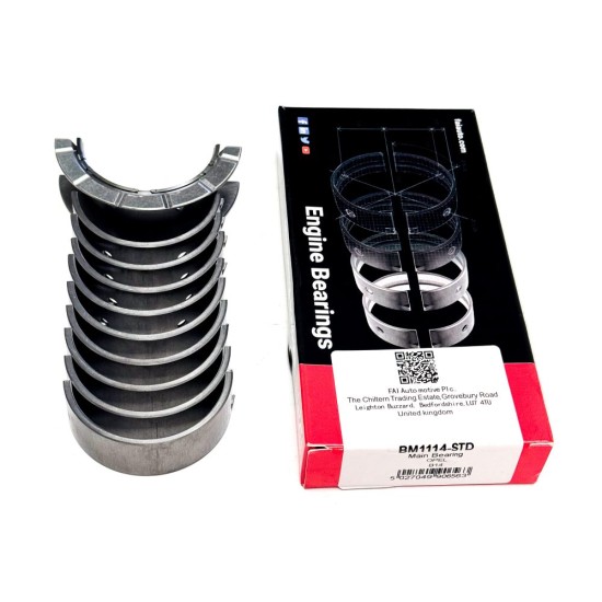 Main Crankshaft Bearings for Vauxhall 1.4 & 1.5 B14, B15SF & D15SF