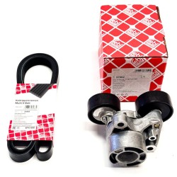 V Ribbed Belt & Tensioner for BMW 1.6, 2.0 & 3.0 - N47 & N57