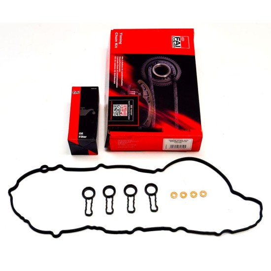 Timing Chain Kit & Inj Seals, Gaskets & Oil Filter for Toyota 1.6 & 2.0 D-4D 1WW & 2WW