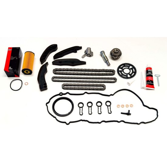 Timing Chain Kit & Inj Seals, Gaskets & Oil Filter for Toyota 1.6 & 2.0 D-4D 1WW & 2WW