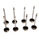 8 Inlet Valves for Volvo 2.0 D2, D3, D4 & D5 - D4204T