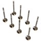 Set of 8 Exhaust Valve for Volvo 2.0 D2, D3, D4 & D5 - D4204T