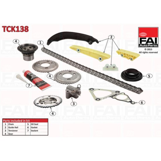 Timing Chain Kit for Land Rover Defender 2.4 TD4 - DT244 Timing Chain Kit for Land Rover Defender 2.4 TD4 - DT244