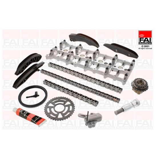 Timing Chain Kit with Camshaft Housing for Mini 1.6 & 2.0 One & Cooper D / SD N47C