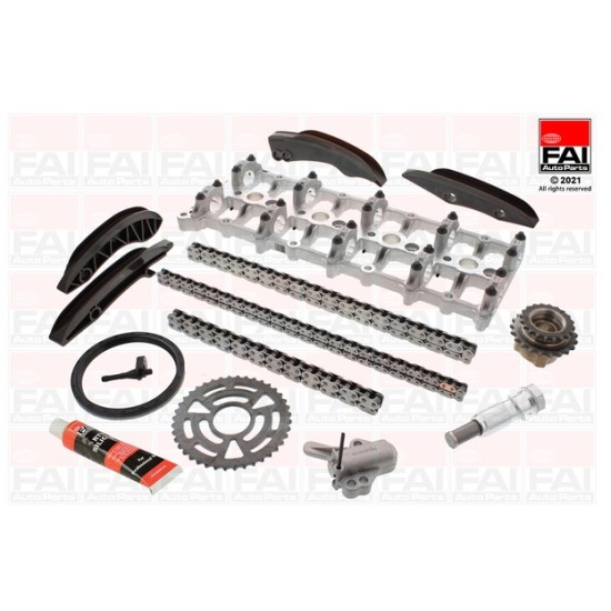 Timing Chain Kit with Camshaft Housing for BMW 1.6 & 2.0 D N47D