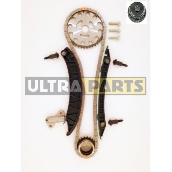 Timing Chain Kit with Gears For Vauxhall Vivaro 2.0 CDTi M9R