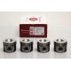 Set of 4 Pistons for Ford 1.8 TDCi - 45.2mm Bowl