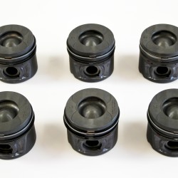 6 Pistons 0.50mm oversize for Jaguar S-Type, XF & XJ 2.7 D AJTDV6 