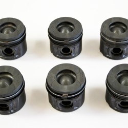  Set of 6 Pistons for Jaguar 2.7 Diesel