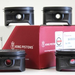 Set of 4  0.50mm Oversize piston with rings for Vauxhall 1.4 Petrol