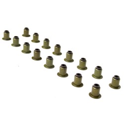 Set of 16 Valve Stem Oil Seals For Ford C-Max, Focus, Galaxy, Kuga, Mondeo, S-Max 2.0 & 2.2 TDCi