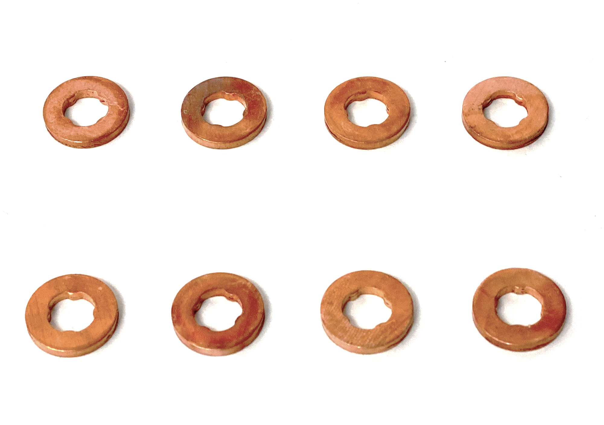 4 X Diesel Fuel Injector Copper Washers / Seals For Renault/Nissan 1.5 DCI Engine 3 thumbnail image
