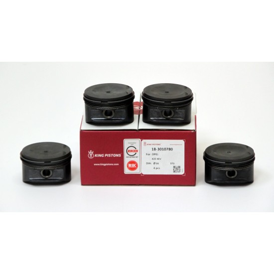 Vauxhall / Opel 2.0 16v X20XEV Ecotec Set of 4 pistons