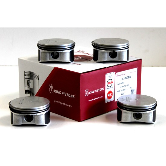 Vauxhall 1.8 16v X18XE1 & Z18XE Set of 4 pistons with rings