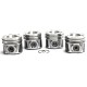 Set of 4 Pistons with Rings for DS DS3, DS4 & DS5 1.6 BlueHDi DV6