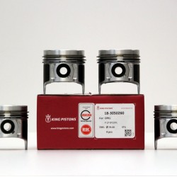 Vauxhall Astra, Corsa, Combo & Meriva 1.7 DTi Y17DT Set of 4 0.50mm Oversize Pistons