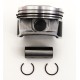 Set of 4 Pistons 0.50mm Oversize for Mini 1.6 16v Cooper S N14B16