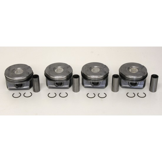 Set of 4 Pistons for Peugeot 1.6 Petrol 