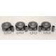 Set of 4 Pistons 0.50mm Oversize for Citroen C4, C5, DS3, DS4 & DS5 1.6 16v THP EP6DT Turbo