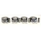 Set of 4 Pistons 0.50mm Oversize for Peugeot 1.6 16v THP EP6DT