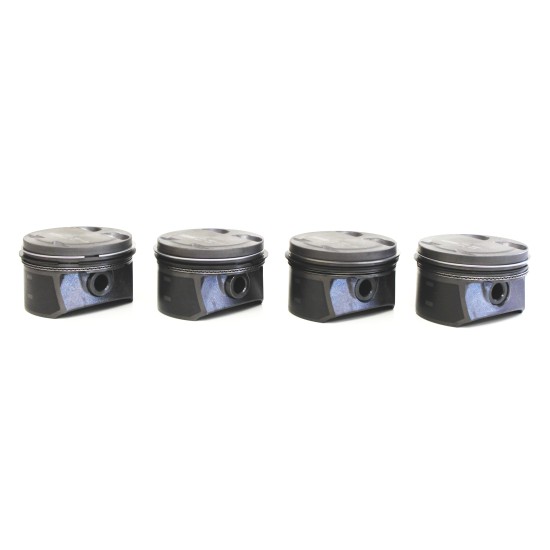 Set of 4 Pistons with Rings For Opel Adam & Corsa 1.2 16v -A12XEL, A12XER, B12XEL