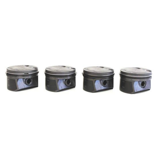 Set of 4 Pistons with Rings For Vauxhall Adam & Corsa 1.2 16v -A12XEL, A12XER, B12XEL