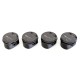 Set of 4 Pistons with Rings For Opel Adam & Corsa 1.2 16v -A12XEL, A12XER, B12XEL