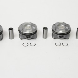 Set of 4 Pistons with Rings for BMW 114, 116, 118, 120, 316 & 320 1.6 16v N13B16A