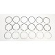 Piston ring set for Land Rover 3.0 TDV6 