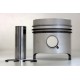 Piston with rings for Citroen 1.9 D 